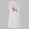 Ladies' Bella Flowy Scoop Muscle Tank Thumbnail