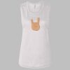 Ladies' Bella Flowy Scoop Muscle Tank Thumbnail