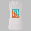 Ladies' Bella Flowy Scoop Muscle Tank Thumbnail