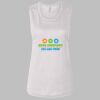 Ladies' Bella Flowy Scoop Muscle Tank Thumbnail