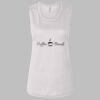 Ladies' Bella Flowy Scoop Muscle Tank Thumbnail