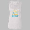 Ladies' Bella Flowy Scoop Muscle Tank Thumbnail