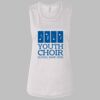 Ladies' Bella Flowy Scoop Muscle Tank Thumbnail