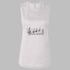 Ladies' Bella Flowy Scoop Muscle Tank Thumbnail