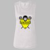 Ladies' Bella Flowy Scoop Muscle Tank Thumbnail
