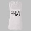 Ladies' Bella Flowy Scoop Muscle Tank Thumbnail