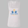 Ladies' Bella Flowy Scoop Muscle Tank Thumbnail