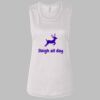 Ladies' Bella Flowy Scoop Muscle Tank Thumbnail