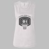 Ladies' Bella Flowy Scoop Muscle Tank Thumbnail