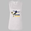 Ladies' Bella Flowy Scoop Muscle Tank Thumbnail