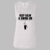 Ladies' Bella Flowy Scoop Muscle Tank Thumbnail