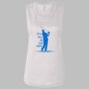 Ladies' Bella Flowy Scoop Muscle Tank Thumbnail