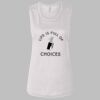 Ladies' Bella Flowy Scoop Muscle Tank Thumbnail