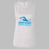Ladies' Bella Flowy Scoop Muscle Tank Thumbnail