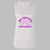Ladies' Bella Flowy Scoop Muscle Tank Thumbnail