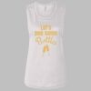 Ladies' Bella Flowy Scoop Muscle Tank Thumbnail