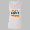 Ladies' Bella Flowy Scoop Muscle Tank Thumbnail