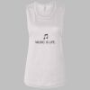 Ladies' Bella Flowy Scoop Muscle Tank Thumbnail