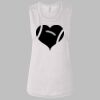 Ladies' Bella Flowy Scoop Muscle Tank Thumbnail