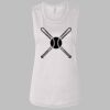 Ladies' Bella Flowy Scoop Muscle Tank Thumbnail