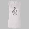 Ladies' Bella Flowy Scoop Muscle Tank Thumbnail