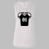 Ladies' Bella Flowy Scoop Muscle Tank Thumbnail