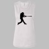 Ladies' Bella Flowy Scoop Muscle Tank Thumbnail