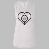 Ladies' Bella Flowy Scoop Muscle Tank Thumbnail