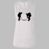 Ladies' Bella Flowy Scoop Muscle Tank Thumbnail