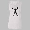 Ladies' Bella Flowy Scoop Muscle Tank Thumbnail