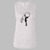 Ladies' Bella Flowy Scoop Muscle Tank Thumbnail