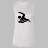 Ladies' Bella Flowy Scoop Muscle Tank Thumbnail