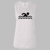 Ladies' Bella Flowy Scoop Muscle Tank Thumbnail