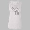 Ladies' Bella Flowy Scoop Muscle Tank Thumbnail
