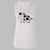 Ladies' Bella Flowy Scoop Muscle Tank Thumbnail