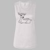 Ladies' Bella Flowy Scoop Muscle Tank Thumbnail