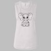 Ladies' Bella Flowy Scoop Muscle Tank Thumbnail