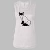Ladies' Bella Flowy Scoop Muscle Tank Thumbnail