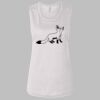 Ladies' Bella Flowy Scoop Muscle Tank Thumbnail