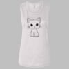 Ladies' Bella Flowy Scoop Muscle Tank Thumbnail
