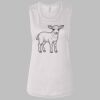 Ladies' Bella Flowy Scoop Muscle Tank Thumbnail