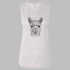 Ladies' Bella Flowy Scoop Muscle Tank Thumbnail