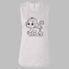 Ladies' Bella Flowy Scoop Muscle Tank Thumbnail