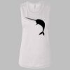 Ladies' Bella Flowy Scoop Muscle Tank Thumbnail