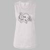 Ladies' Bella Flowy Scoop Muscle Tank Thumbnail