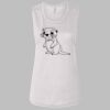Ladies' Bella Flowy Scoop Muscle Tank Thumbnail