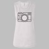 Ladies' Bella Flowy Scoop Muscle Tank Thumbnail