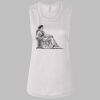 Ladies' Bella Flowy Scoop Muscle Tank Thumbnail