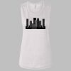Ladies' Bella Flowy Scoop Muscle Tank Thumbnail