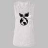 Ladies' Bella Flowy Scoop Muscle Tank Thumbnail